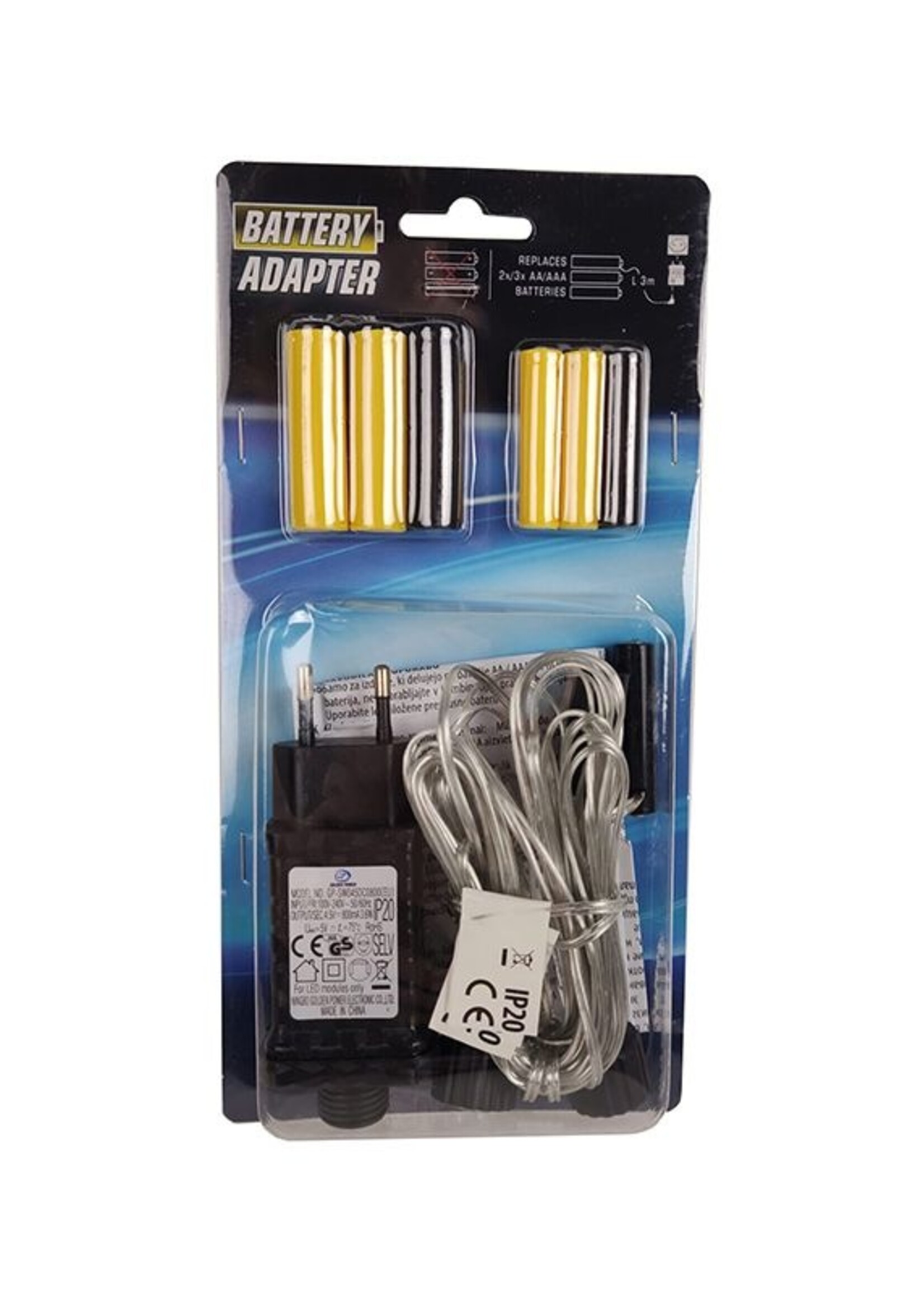 Batterij Adapter - AA- en AAA- batterijen