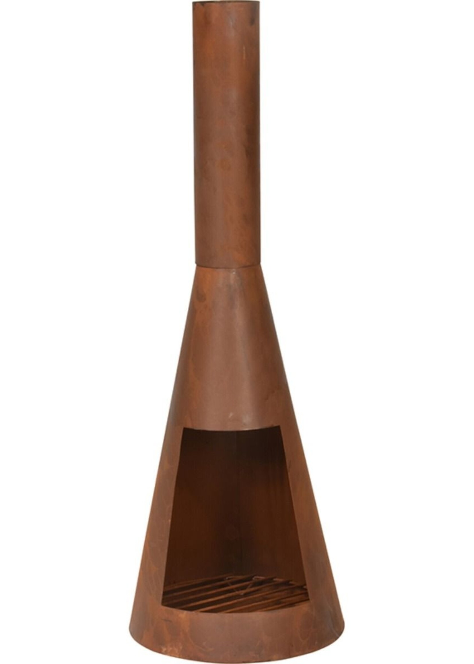 Tuinhaard Kos - 35x100cm - Roest