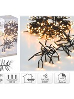 Clusterverlichting - 576 LED - 4m - Timer - Lichtfuncties - warm wit