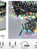 Microcluster -  8 Meter - 400 led - Soft Multi Colour - Kerst - Festival