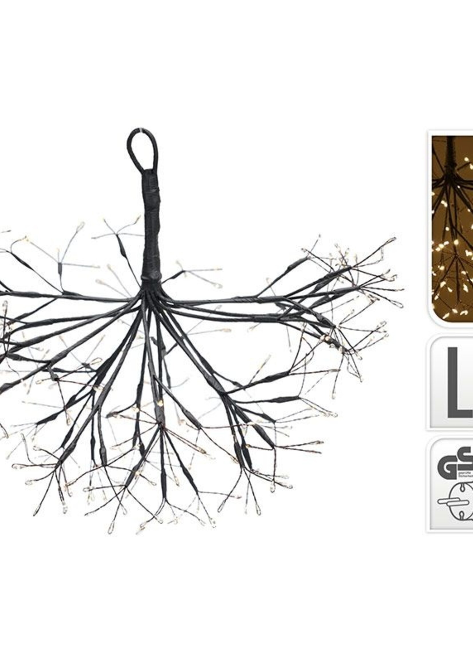 LED Decoratieve Maretak Ø 35cm - met 240 warm witte LED's - voor binnen en buiten
