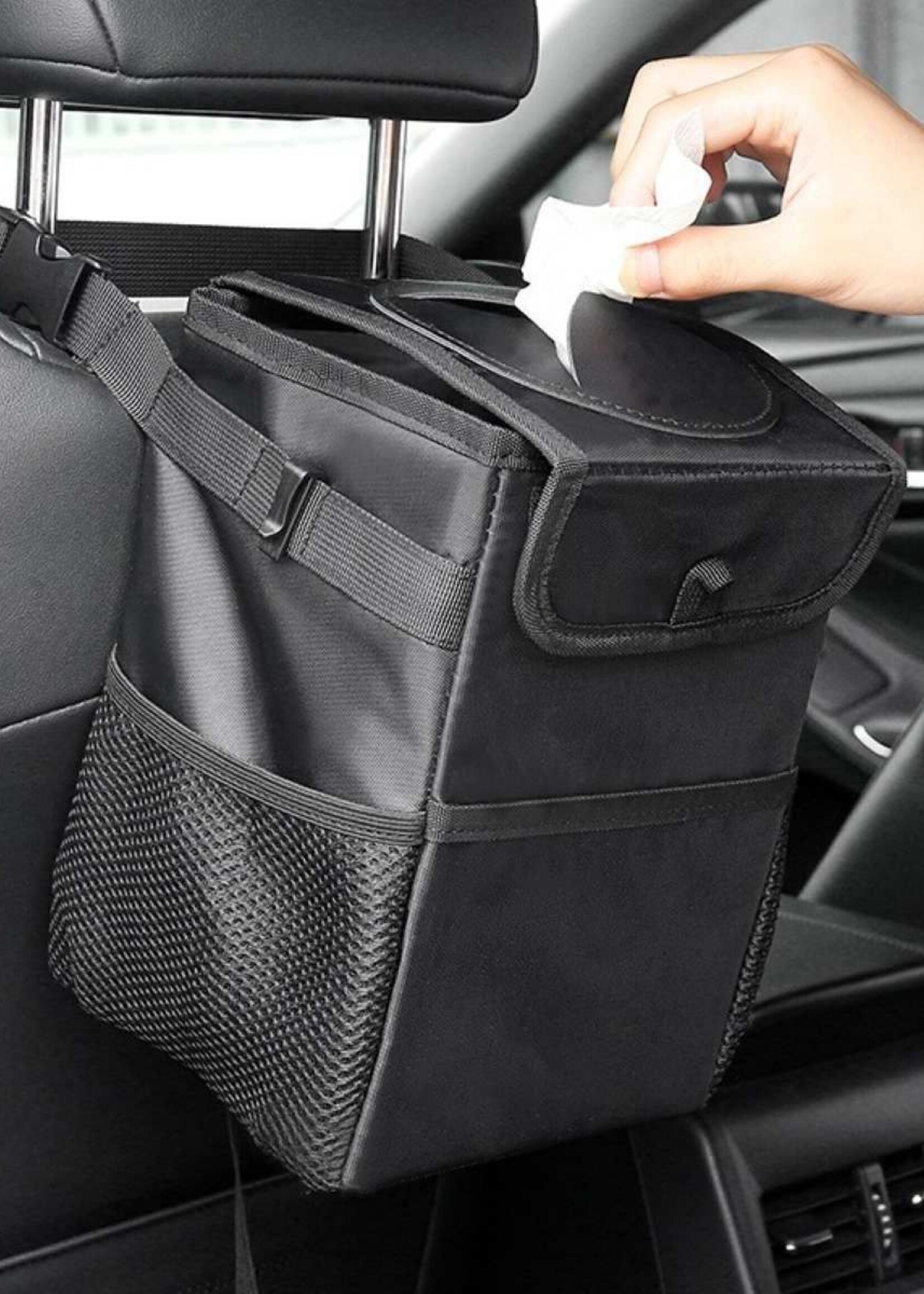 Ceruzo Auto Afvalbakje - Waterdicht - 6 Liter