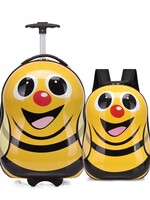 Ceruzo Handbagage Koffer en Rugzak - Bij