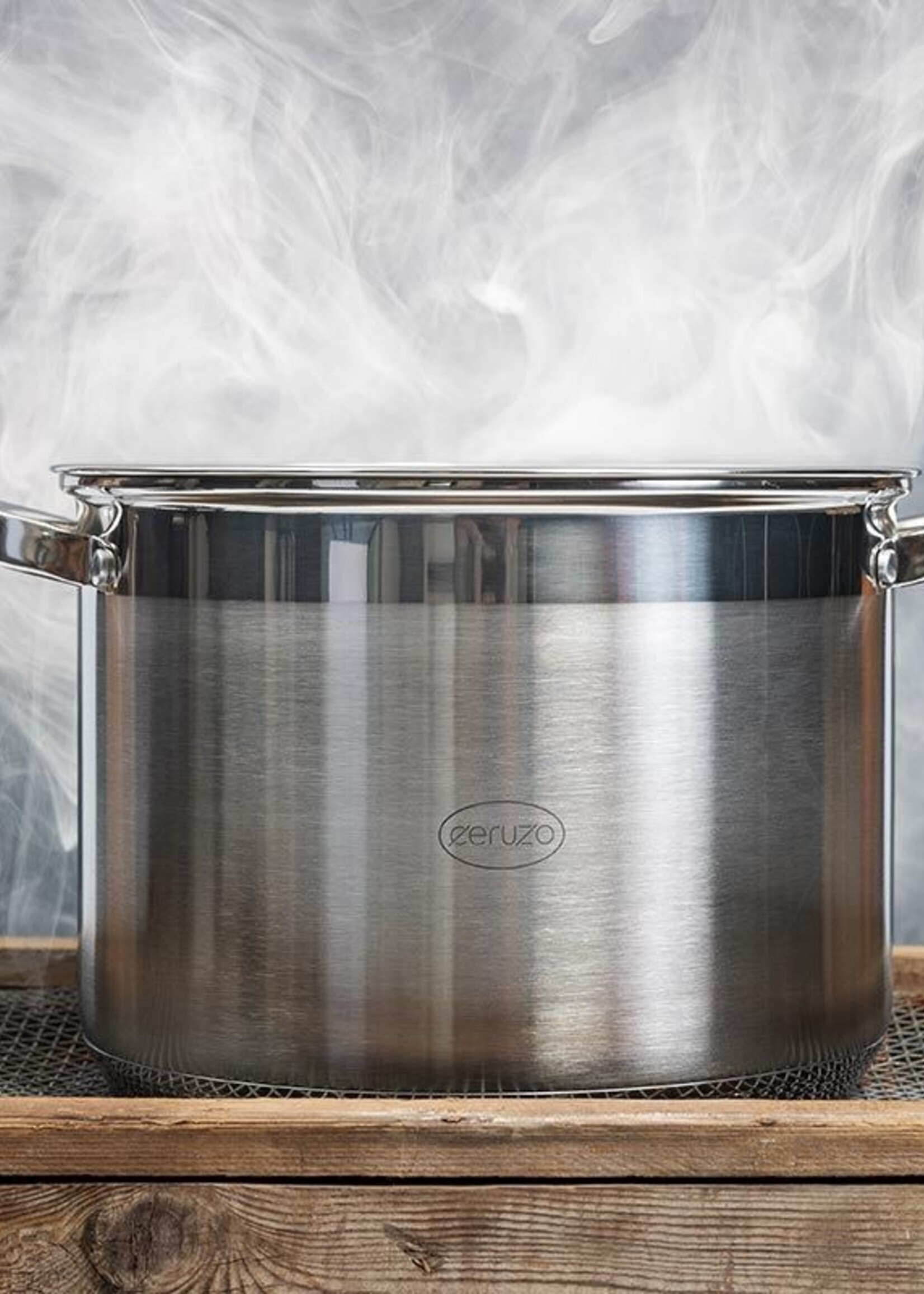 Ceruzo RVS Soeppan - 12 liter - Ø28 cm