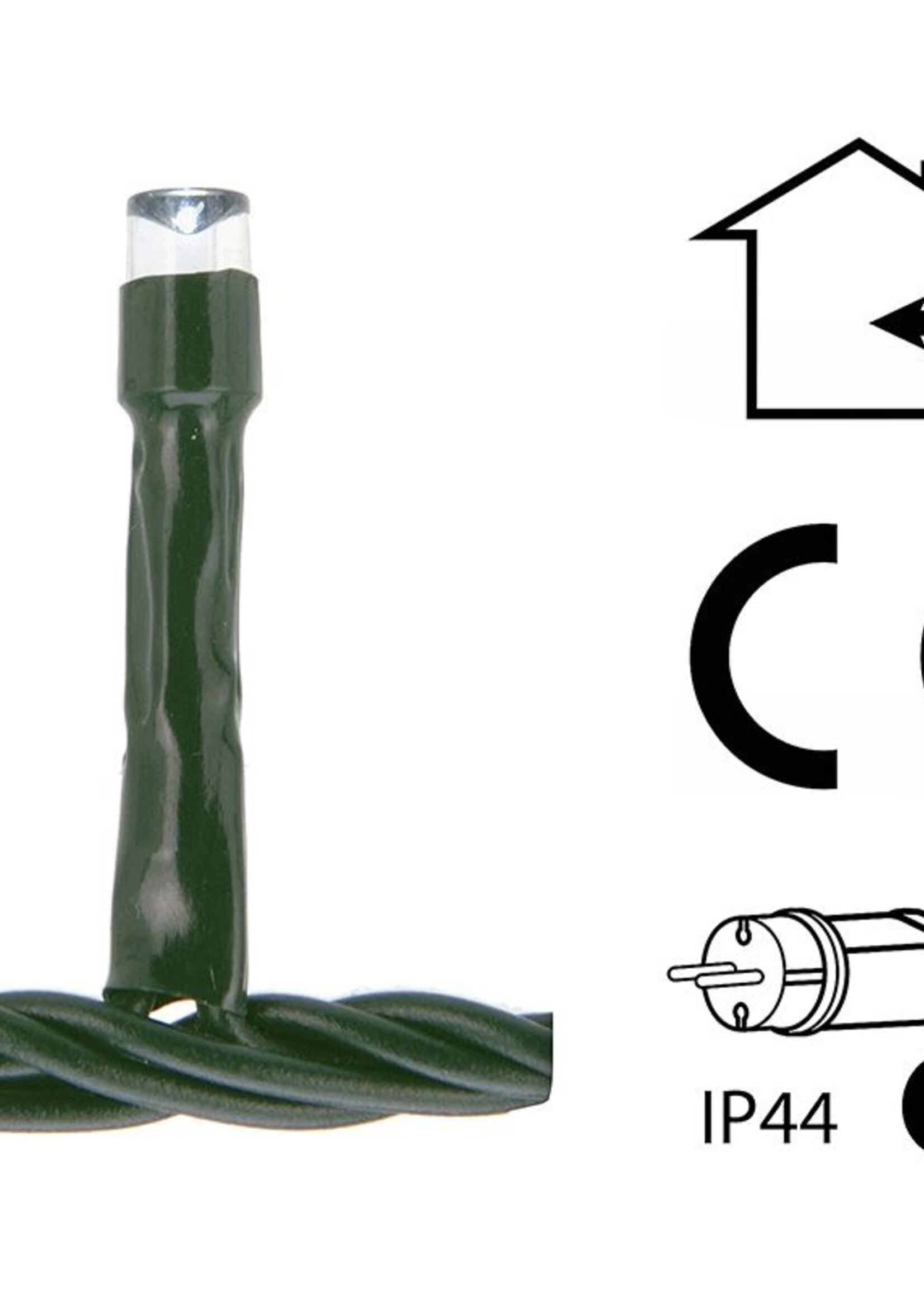 IJspegel verlichting - 180 LED - 6 meter - wit