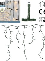 IJspegel verlichting 360 LED's - 12 meter - warm wit