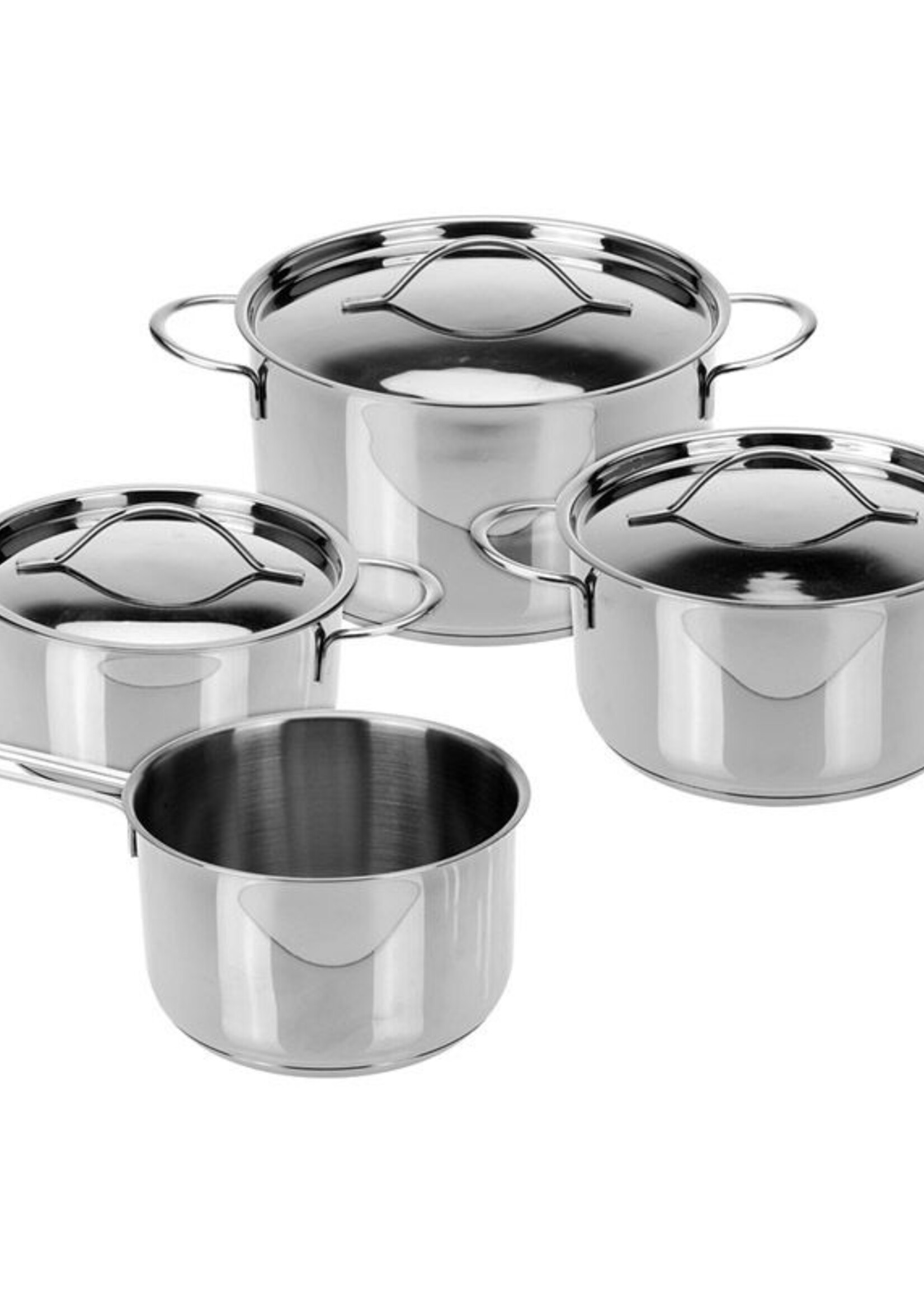 Excellent Houseware Pannenset RVS - 7 delig