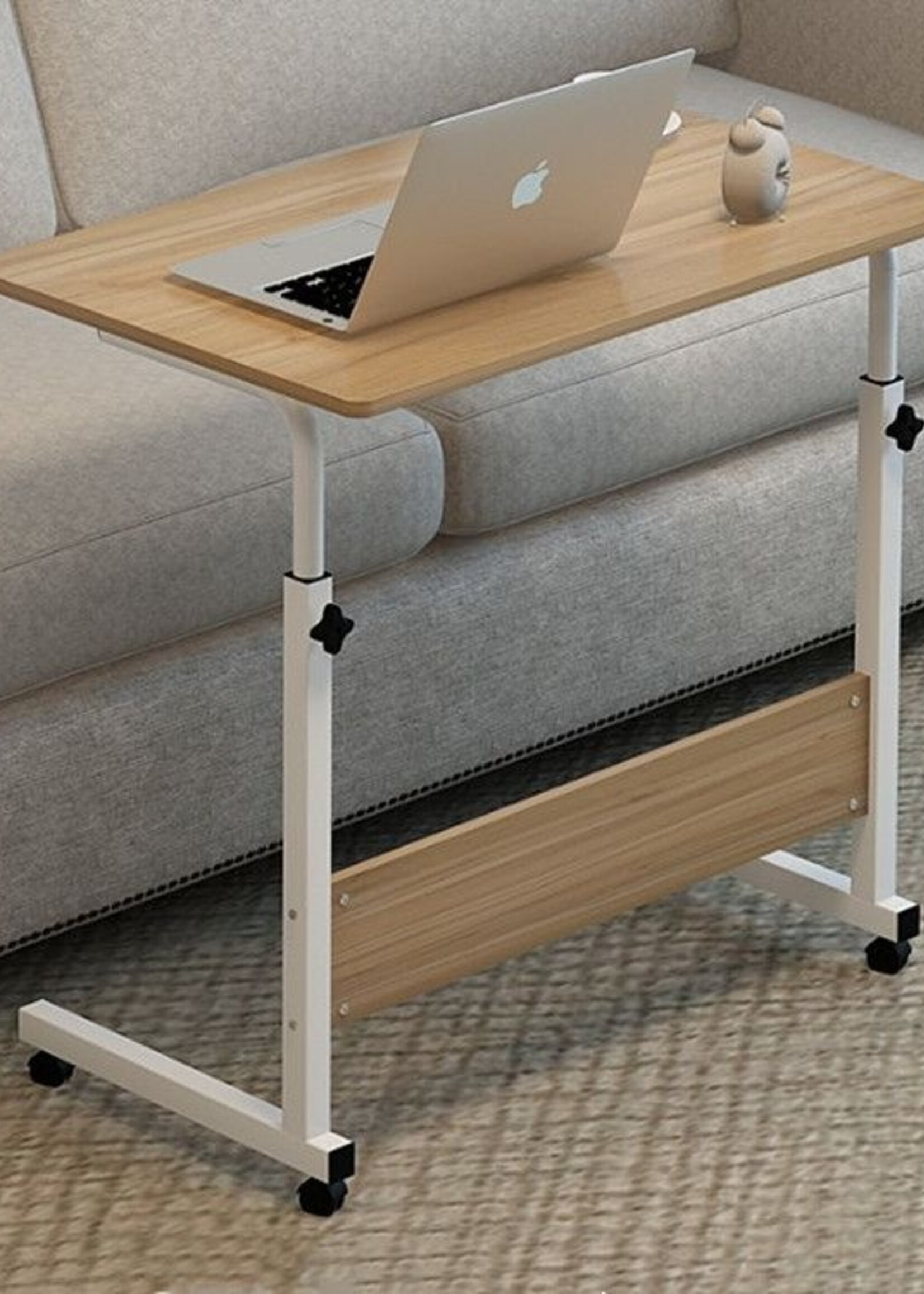 Ceruzo Laptoptafel - Verrijdbare Bedtafel - Verstelbaar in Hoogte