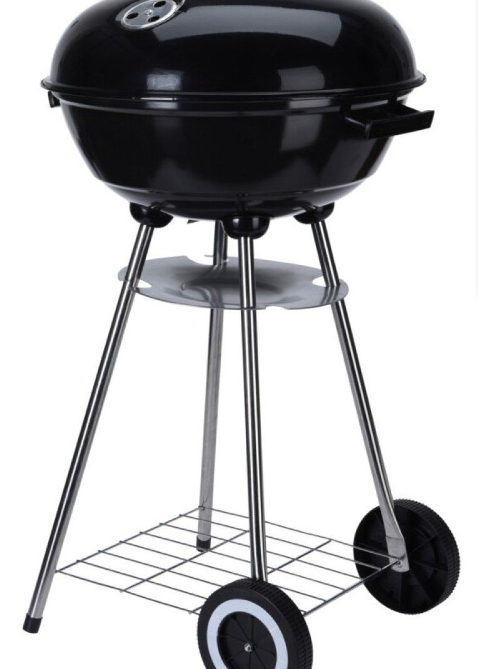 Houtskoolbarbecue op Wielen - 46cm