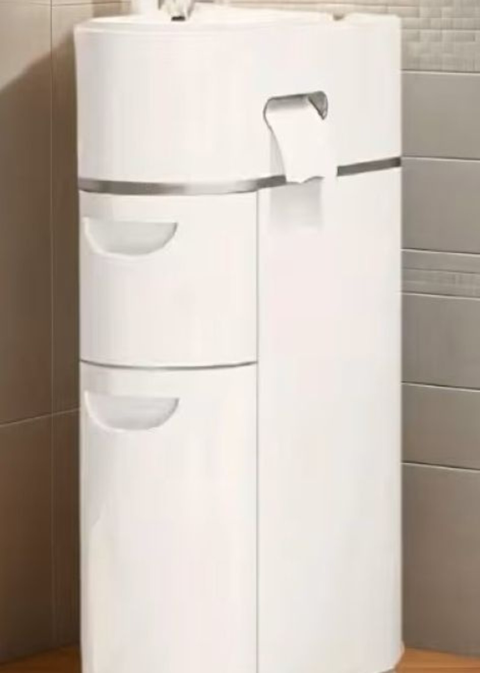 Ceruzo Badkamerkast - Smal - hoogte 63 cm