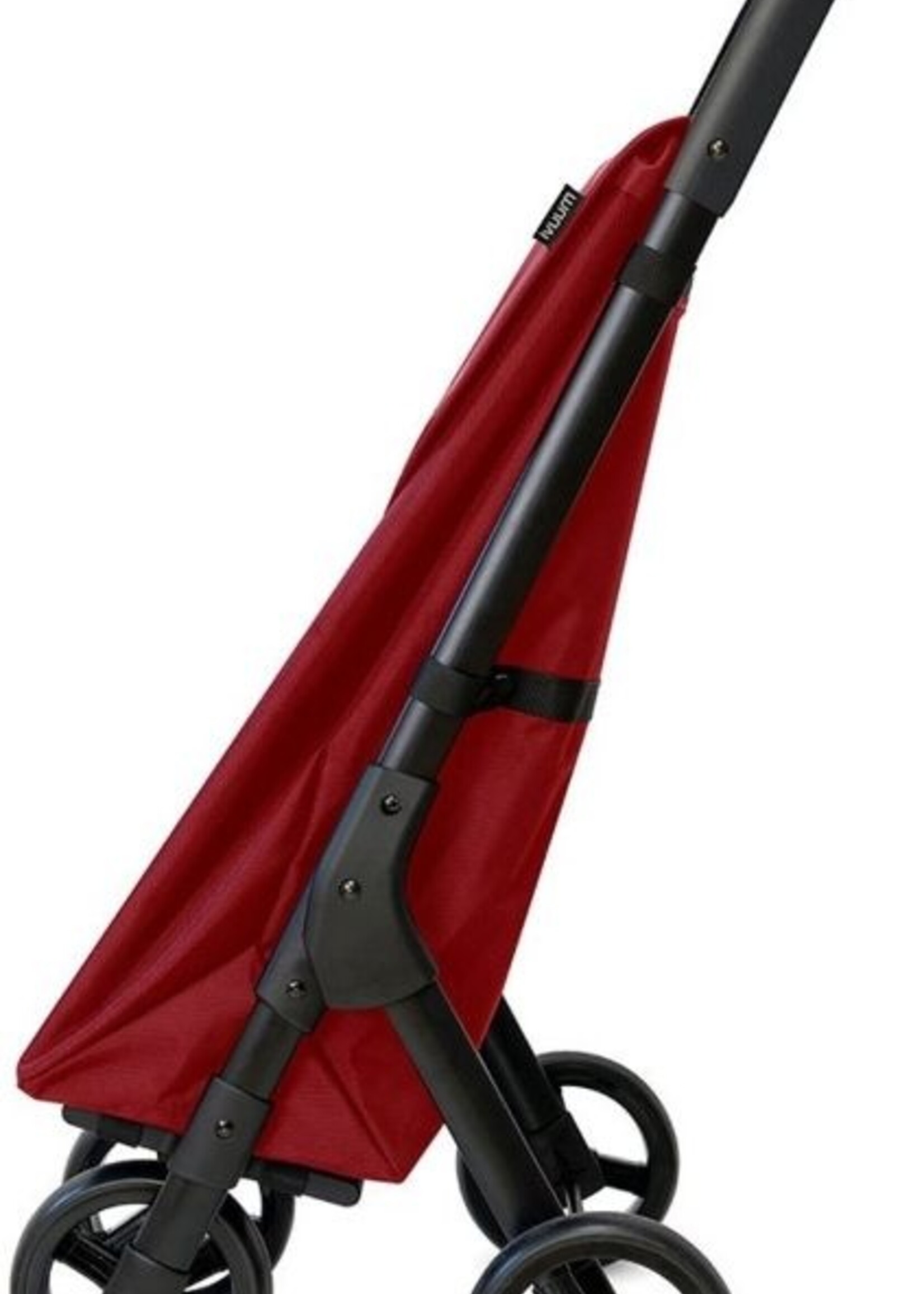 Duett Muuvi Up Boodschappentrolley - Tasinhoud 46L - 4 Wielen - Opvouwbaar - Rood