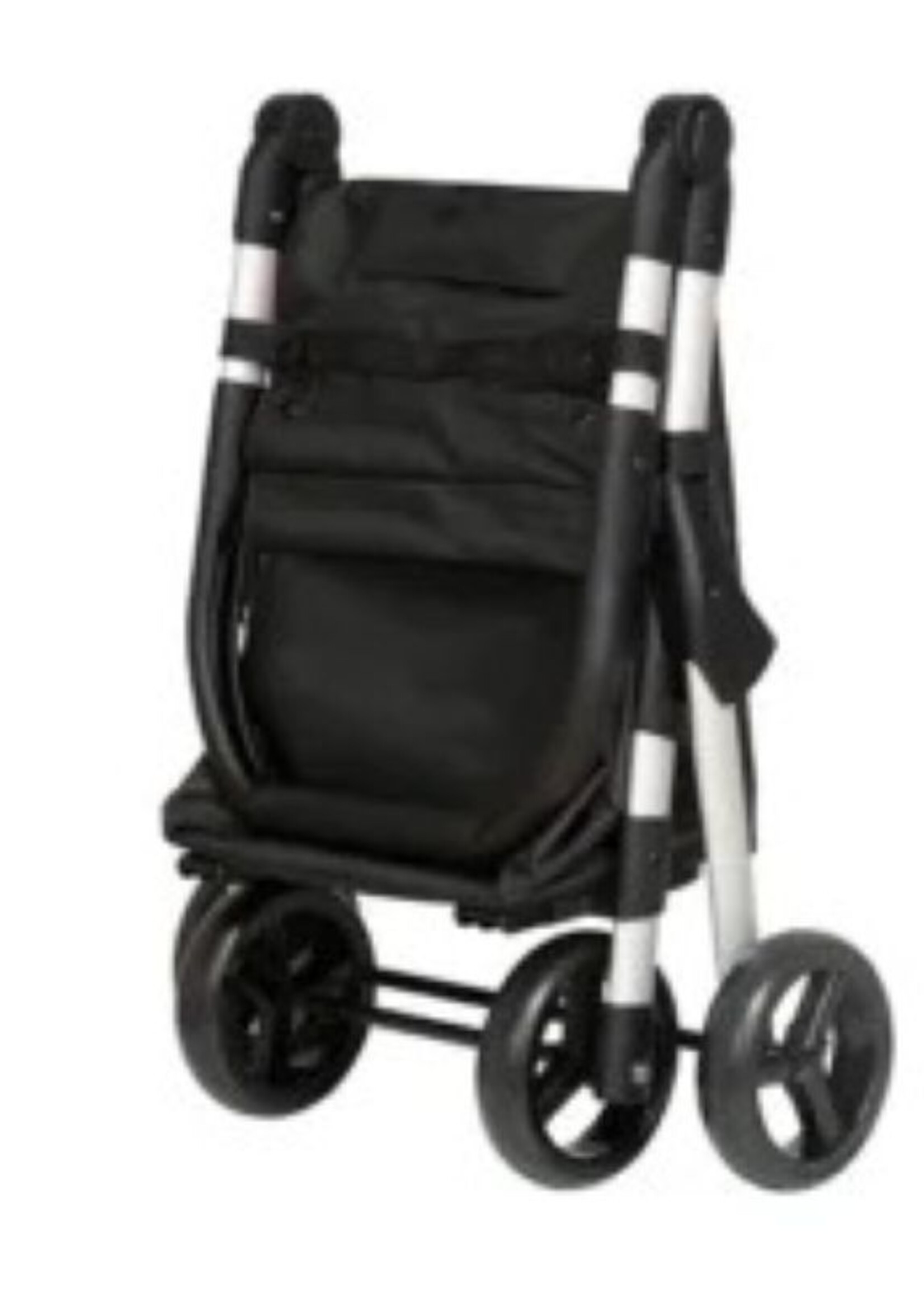 Duett Muuvi Up Boodschappentrolley - Tasinhoud 46L - 4 Wielen - Opvouwbaar - Blauw