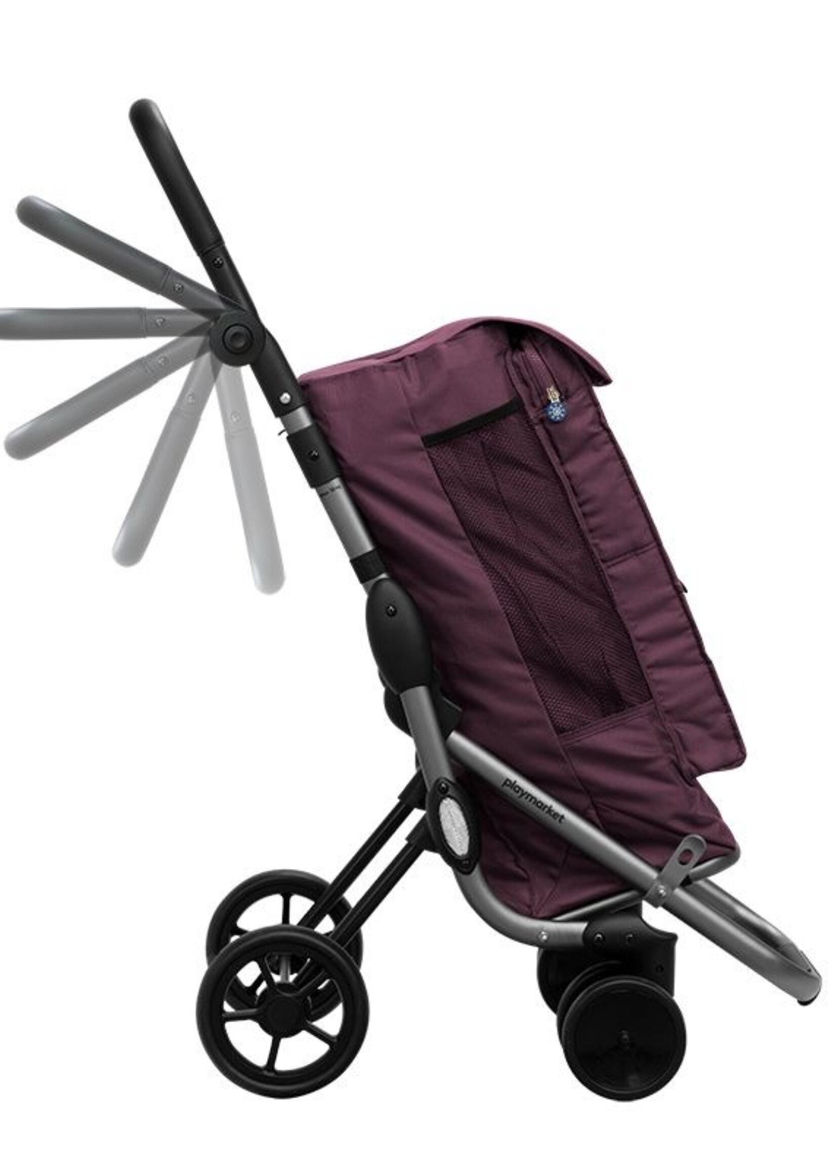Playmarket Go Up Premium - Purple - Boodschappentrolley