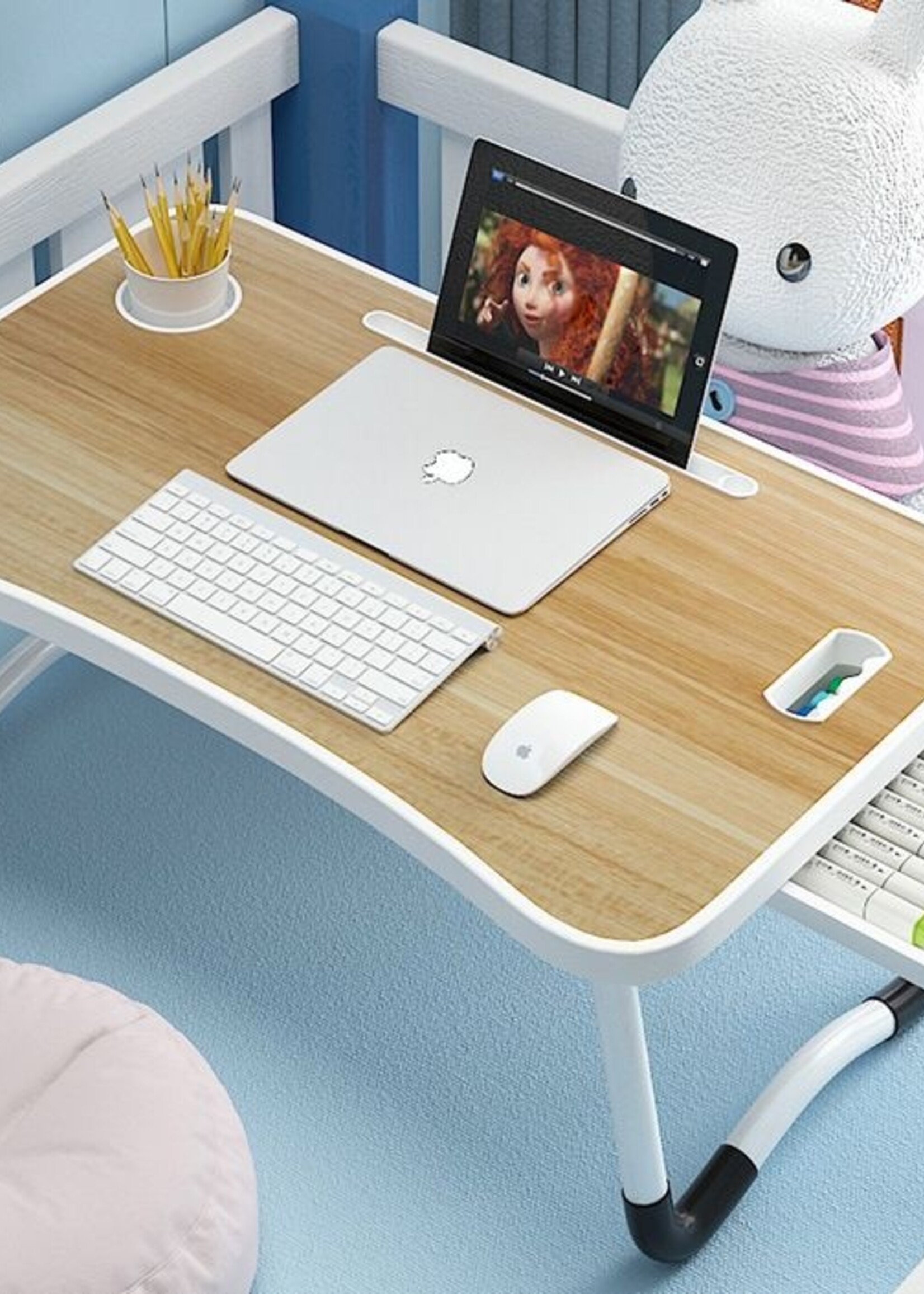 Ceruzo Opklapbare Laptoptafel - Bedtafel - 60x40 cm