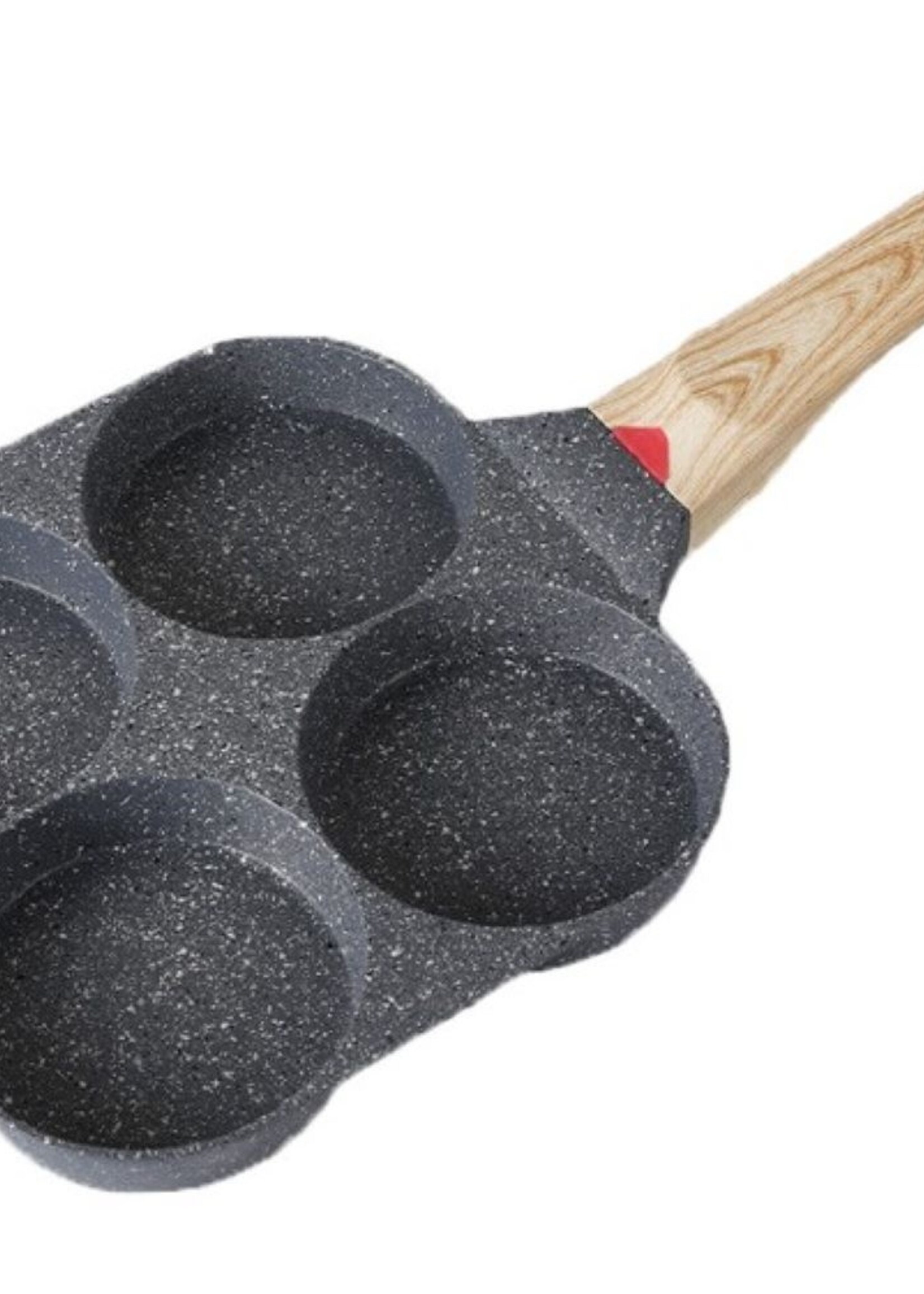 Pannenkoekenpan - Omeletpan - 4 Vakjes