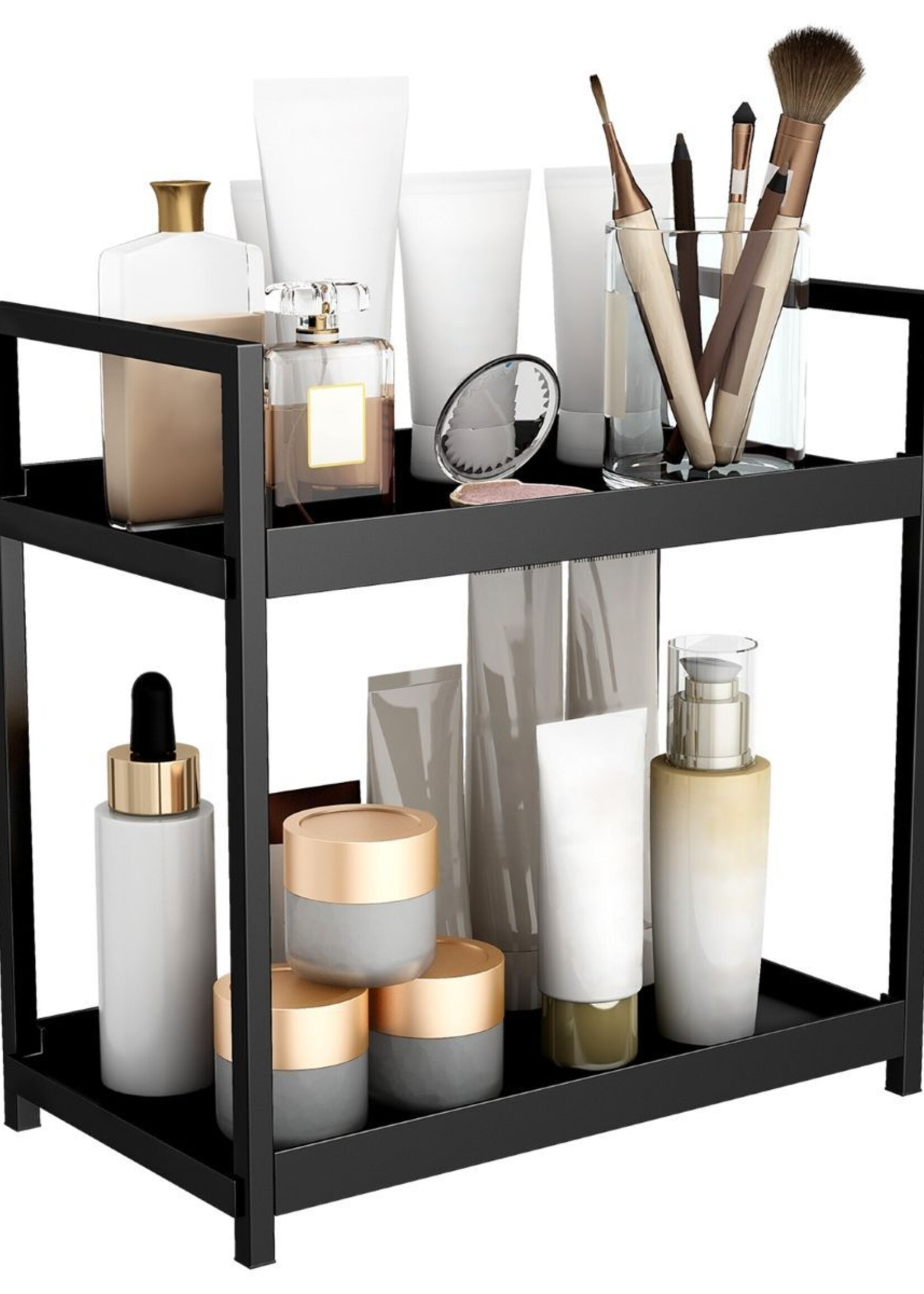 Aanrechtorganizer - Badkamerorganizer - Zwart