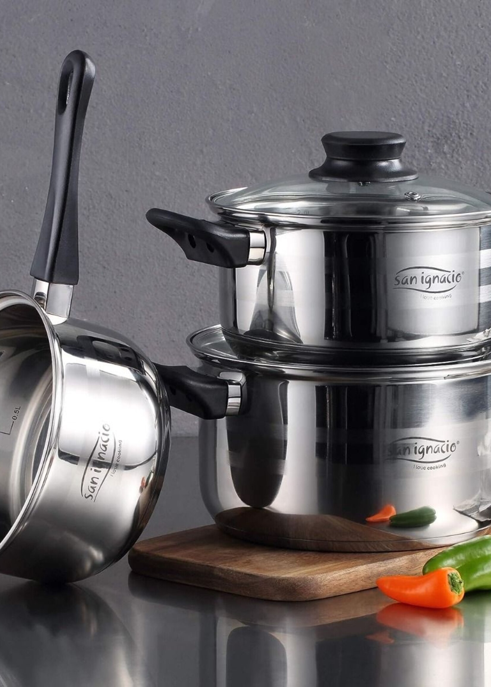 San Ignacio Pannenset Toledo - Starterset - 5-delig