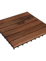 Houten Terrastegel - Acacia - 30x30cm - set van 4 - 0.36m2