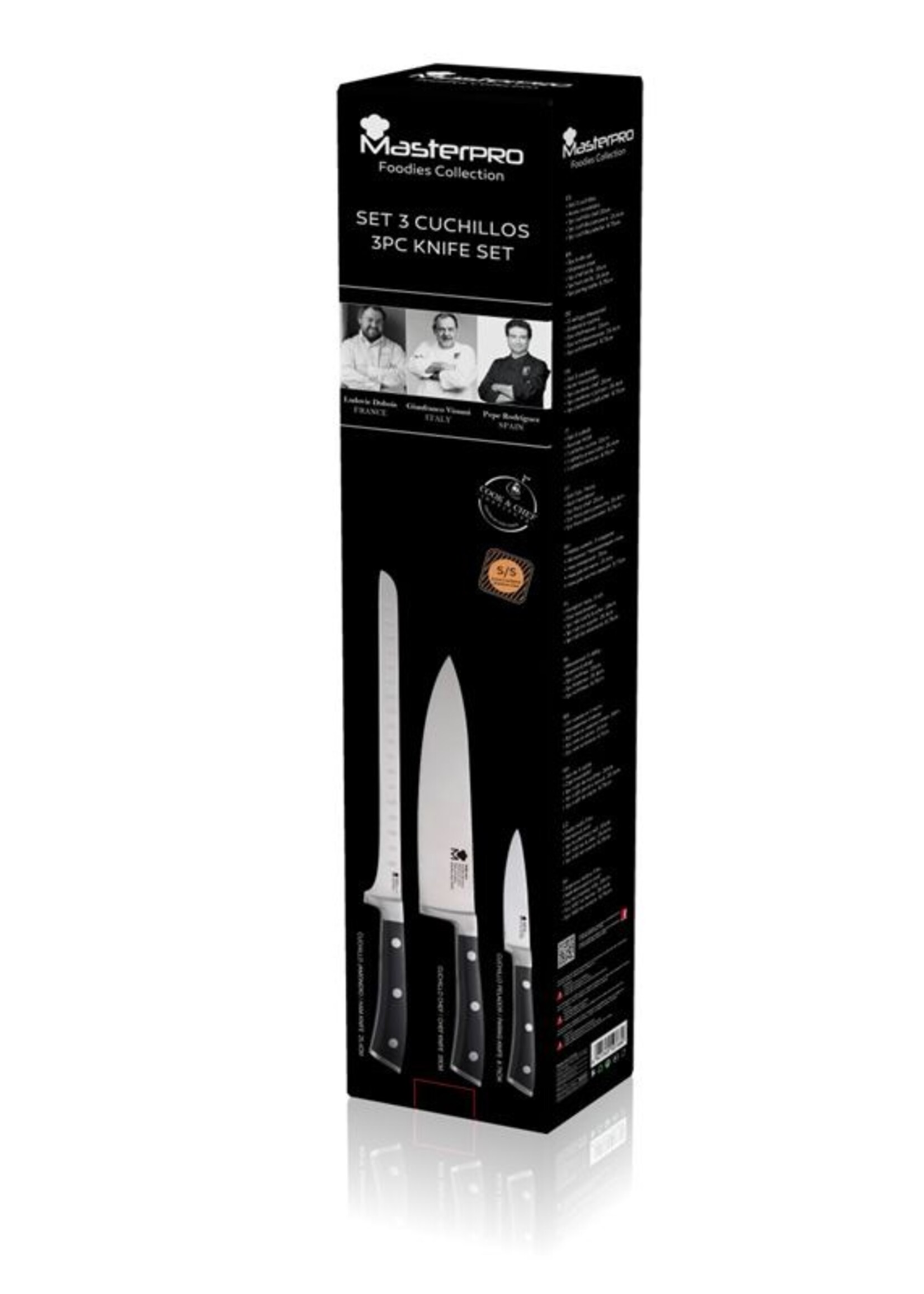 Bergner Masterpro Foodies Messenset - 3-delig