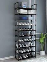 Ceruzo Schoenenrek - 10 Laags - 58x28x175 cm - voor 20 tot 30 paar Schoenen