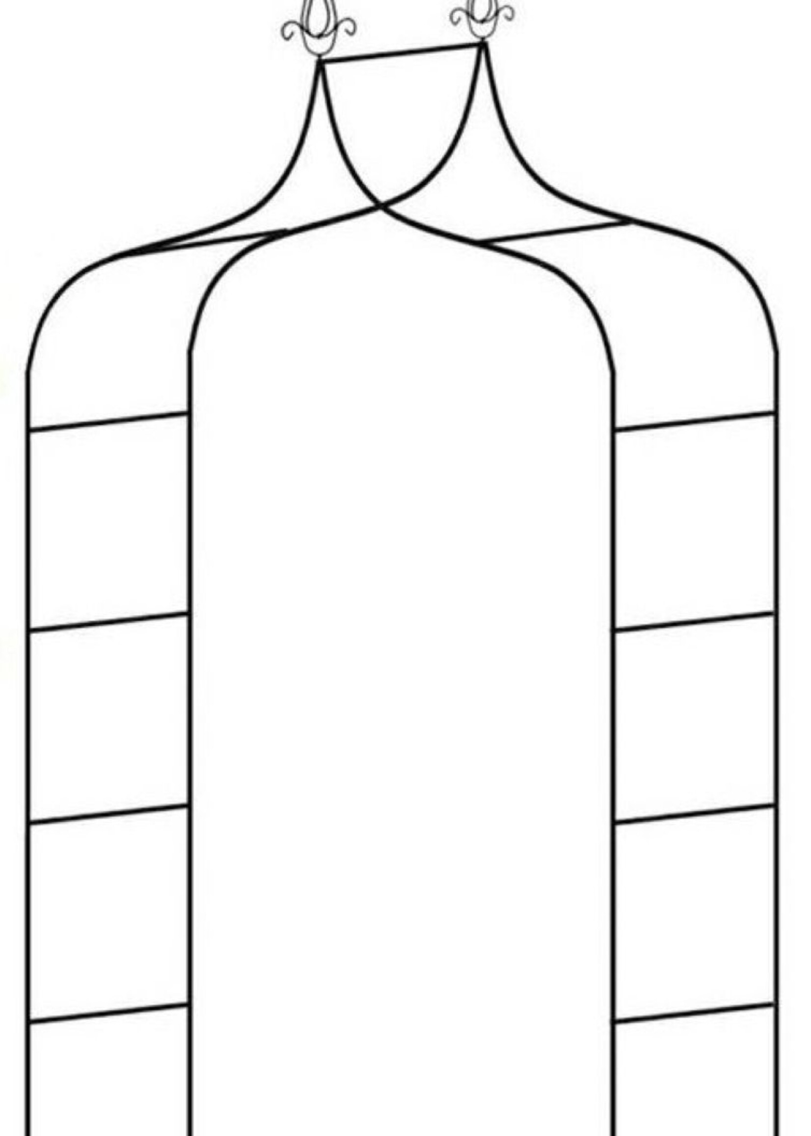 Ceruzo Rozenboog DeLuxe 140 x 255 cm