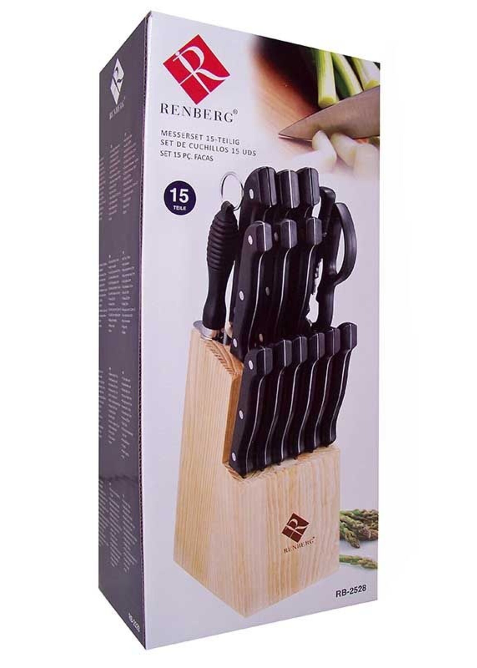 Renberg Messenblok 15 delig