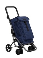 Playmarket Go Up Premium - Blauw - Boodschappentrolley