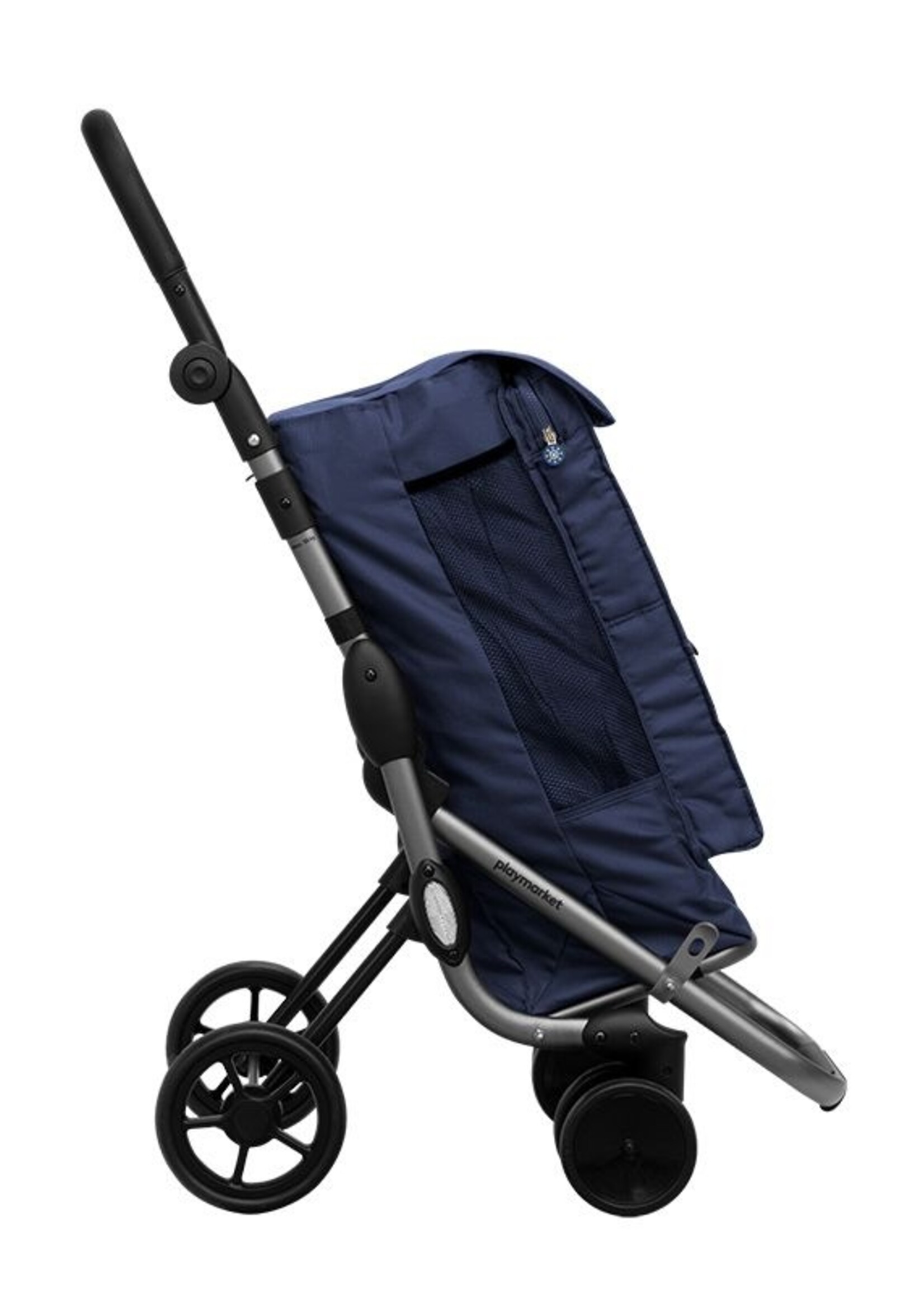 Playmarket Go Up Premium - Blauw - Boodschappentrolley