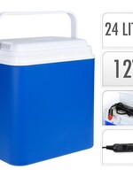Koelbox - 12V - 24 liter - Blauw