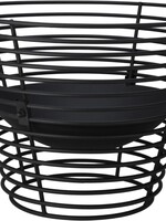 Vuurkorf - Ø 53 x 40 cm - Zwart