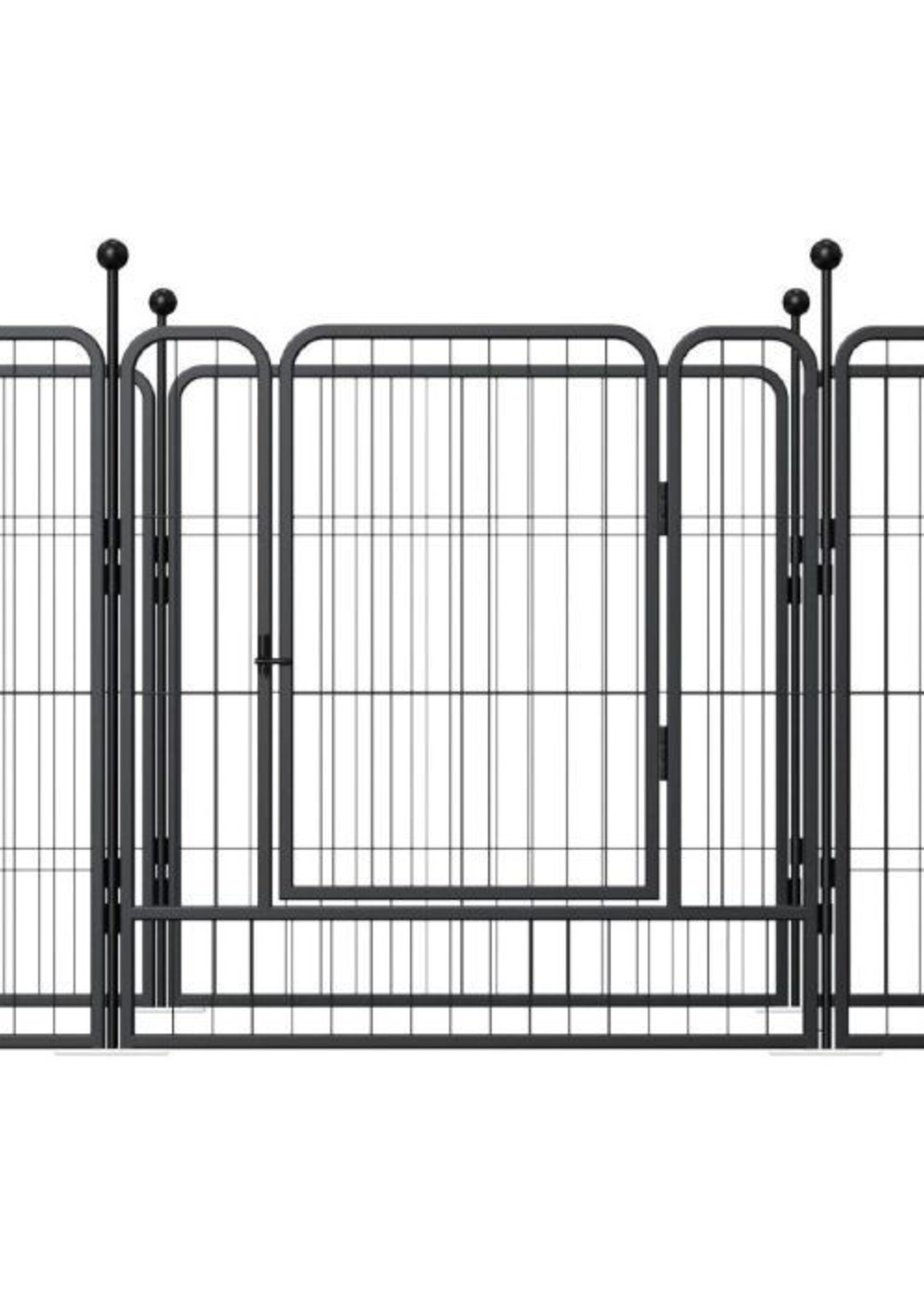 Ceruzo Hondenren met Deur - Hoogte 60 cm - Omtrek 480cm