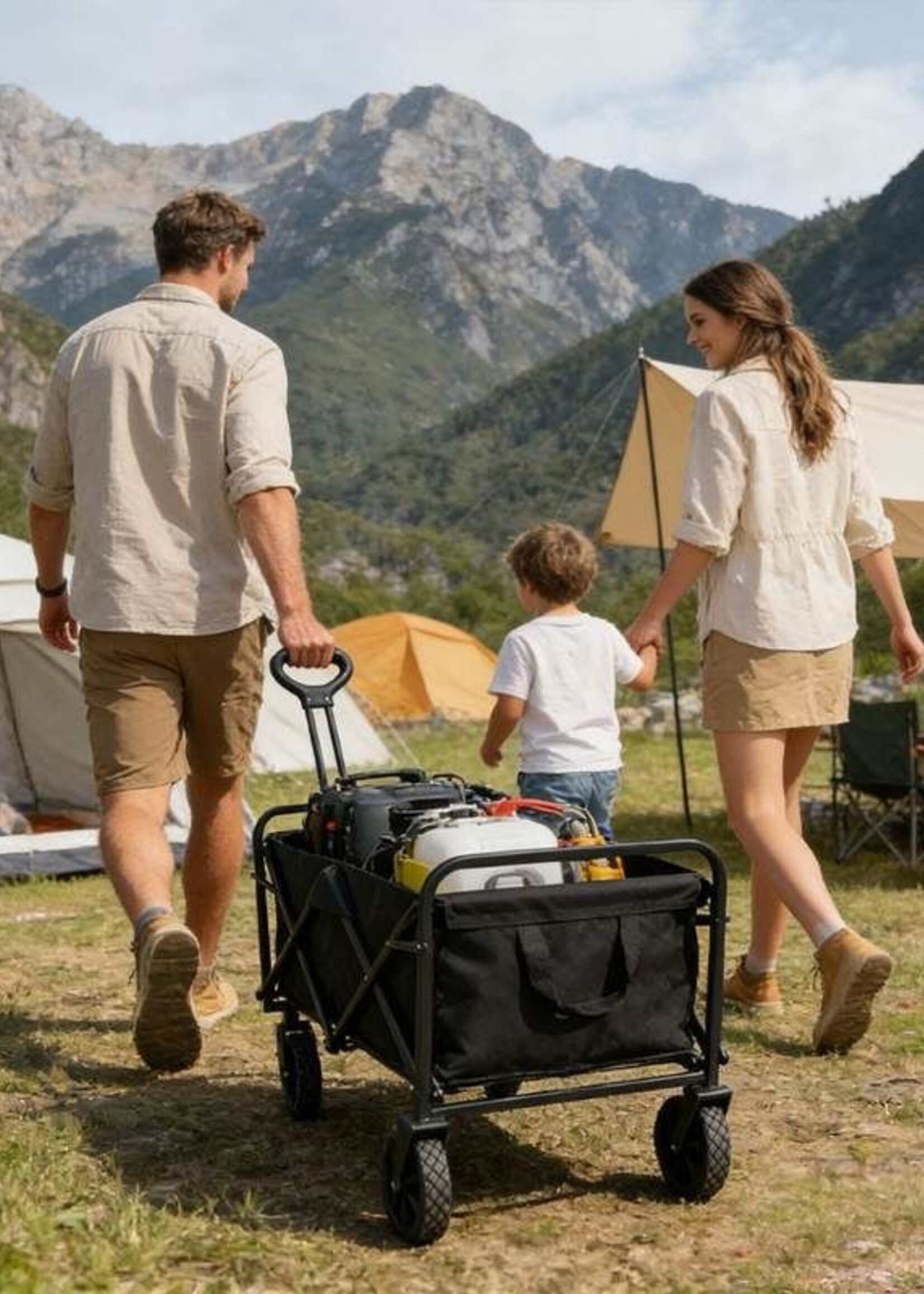 Ceruzo Bolderkar - 60L - 72x 45x47CM