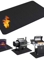 Ceruzo Hittebestendige Vloermat - 160x90 cm - voor BBQ - Buitenoven - Vuurschaal