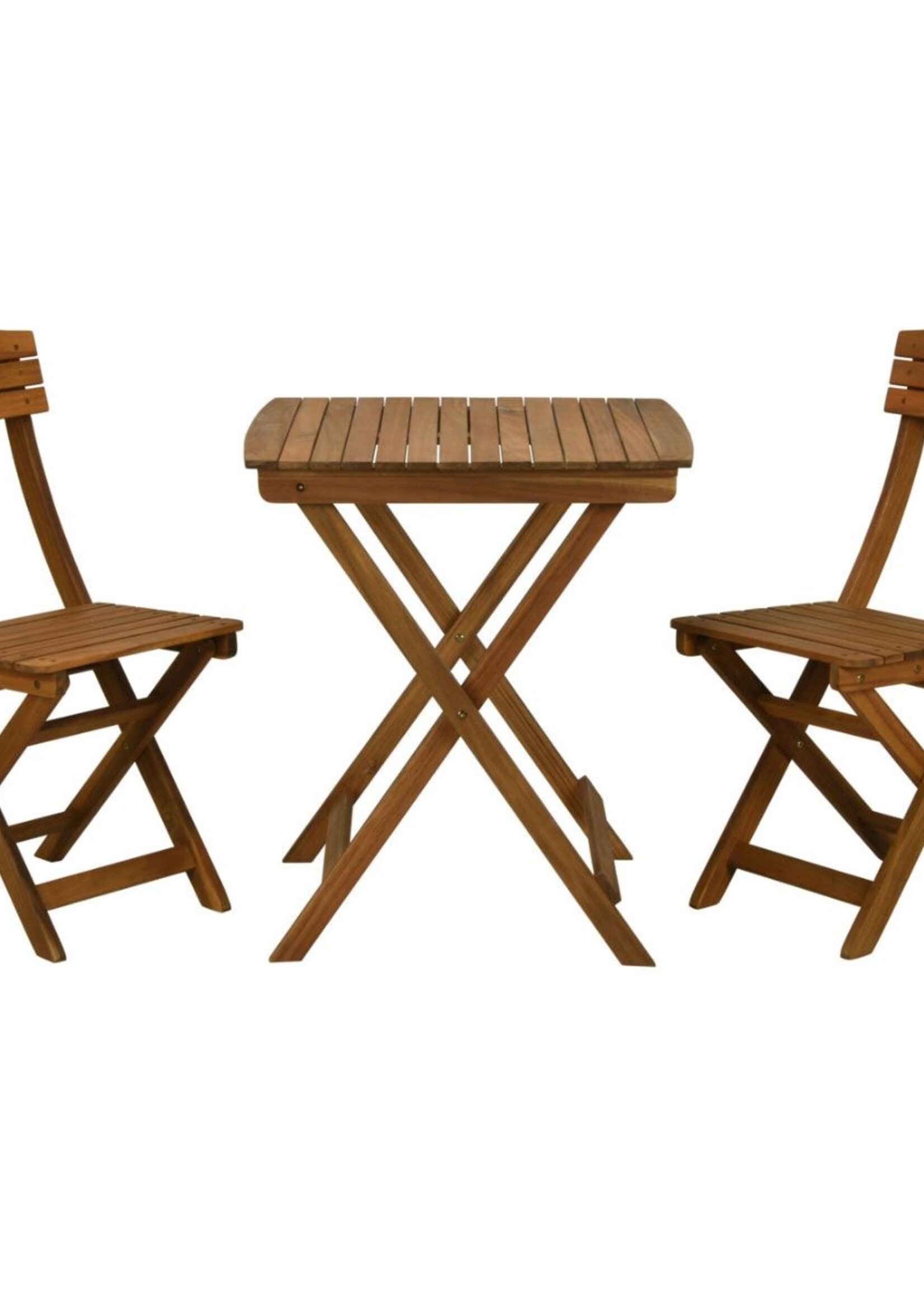 Ambiance Bistroset - Tuintafel - Tuinstoelen - Inklapbaar