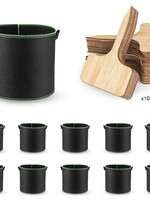 Ceruzo Plantenzakken 10 stuks - 30 Liter