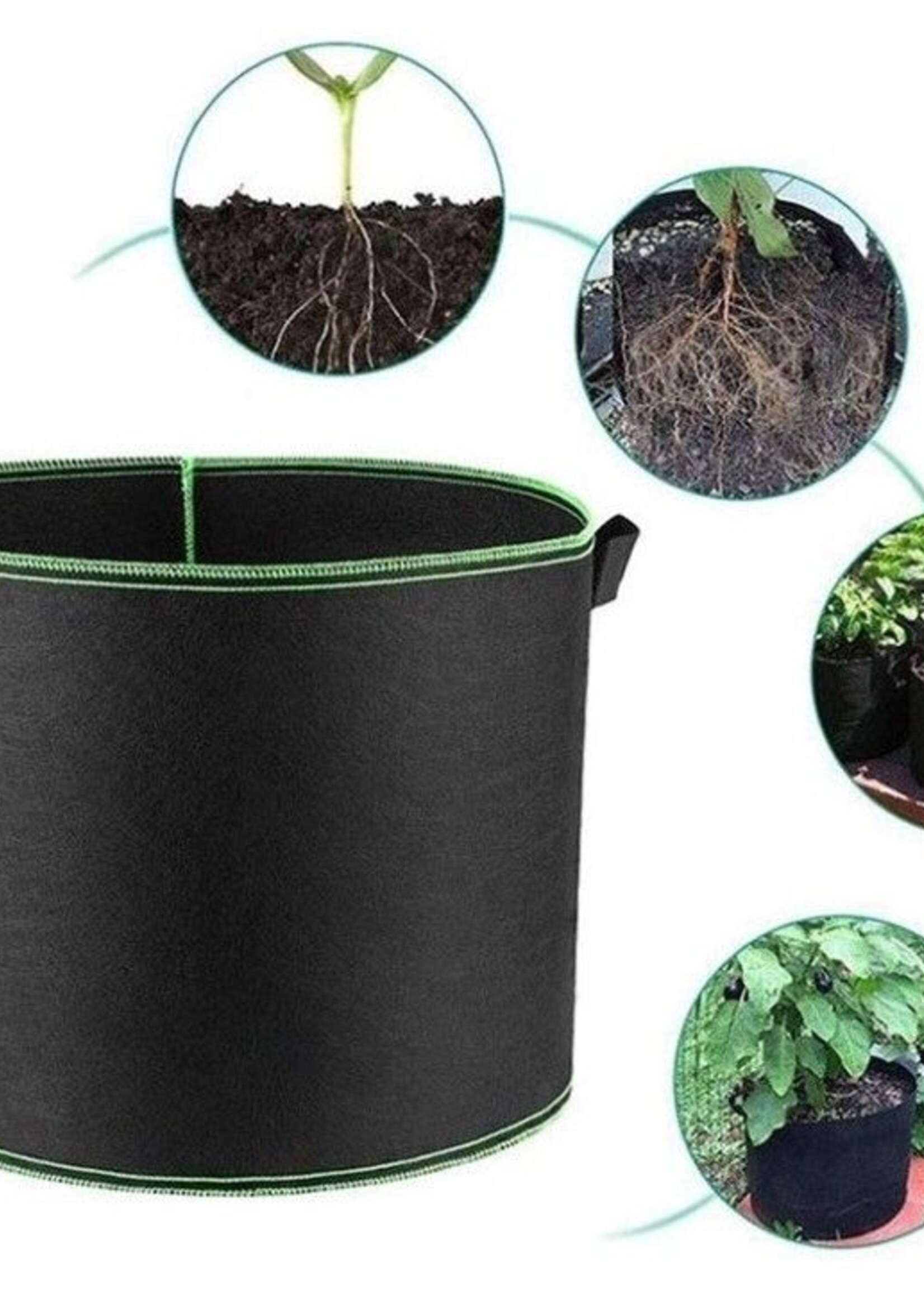 Ceruzo Plantenzakken 10 stuks - 30 Liter