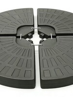 Ceruzo Parasoltegels - Vulbaar tot 66 kg - 4 Tegels - voor Kruisvoet