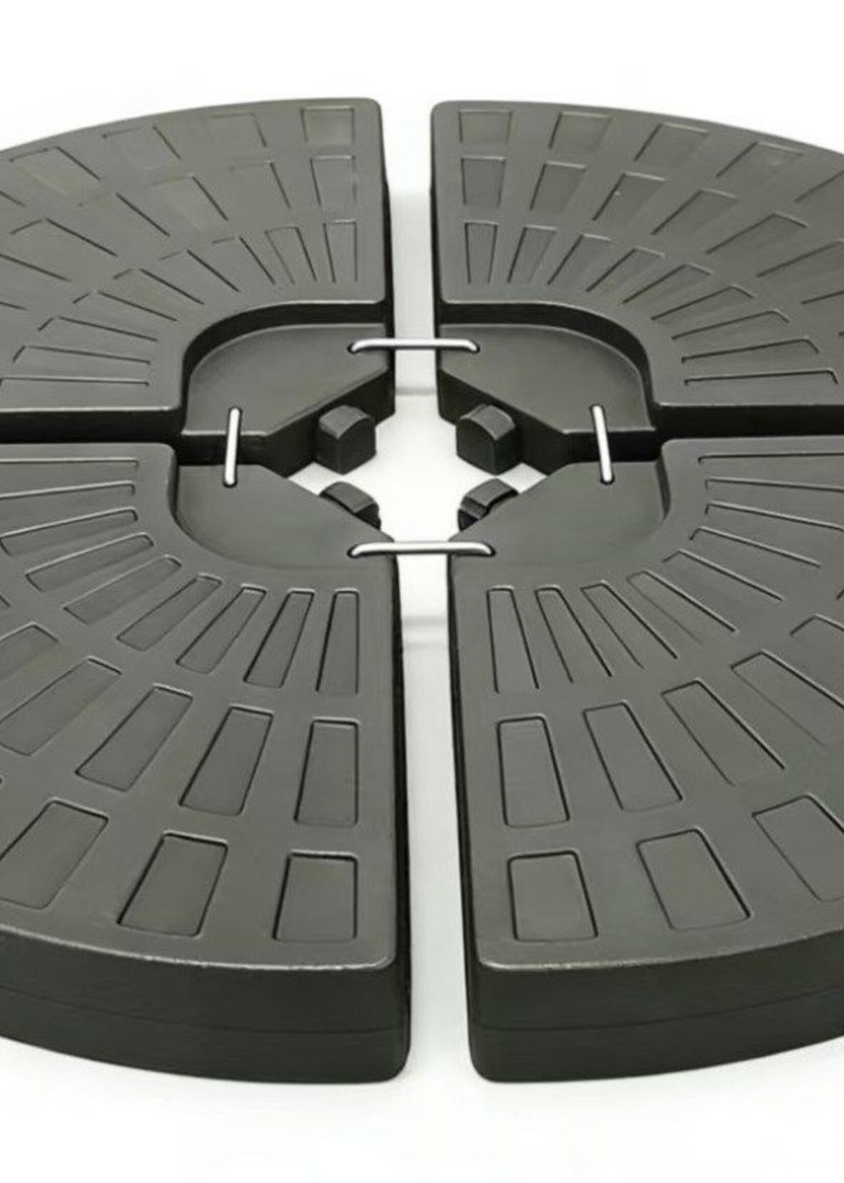 Ceruzo Parasoltegels - Vulbaar tot 66 kg - 4 Tegels - voor Kruisvoet