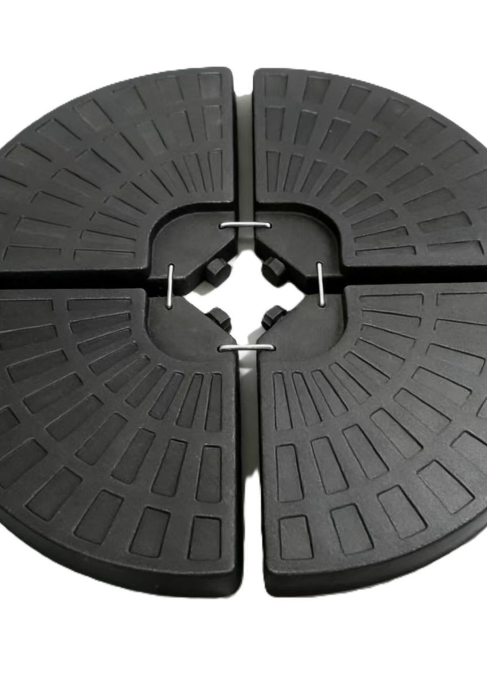 Ceruzo Parasoltegels - Vulbaar tot 66 kg - 4 Tegels - voor Kruisvoet