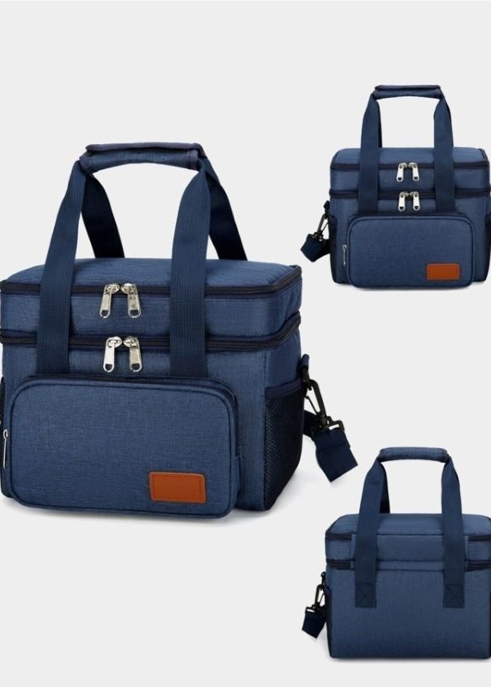Ceruzo Geïsoleerde Koeltas - Lunchtas 14 Liter - Blauw