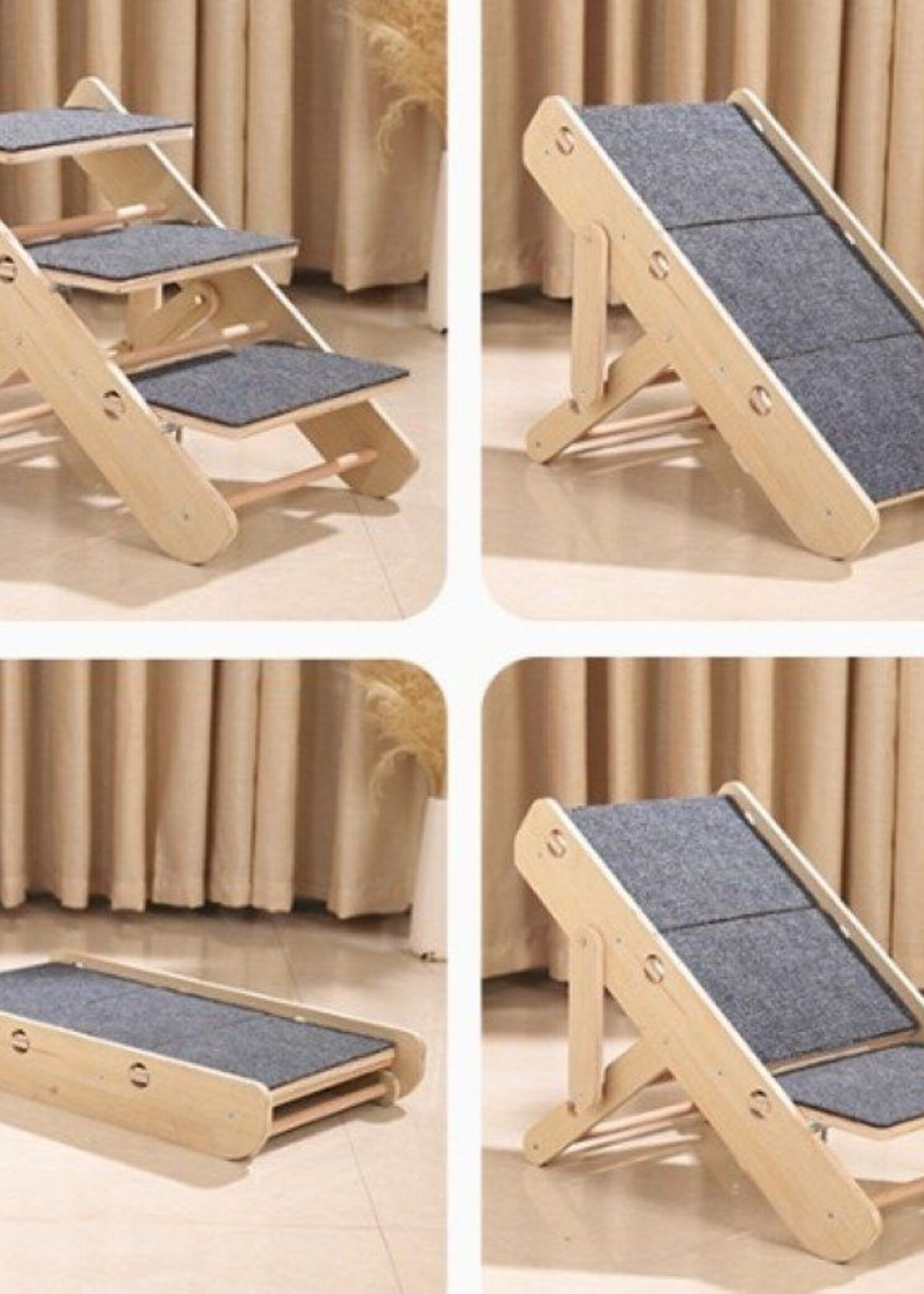 Ceruzo Hondentrap - Loopplank - Verstelbaar in Hoogte