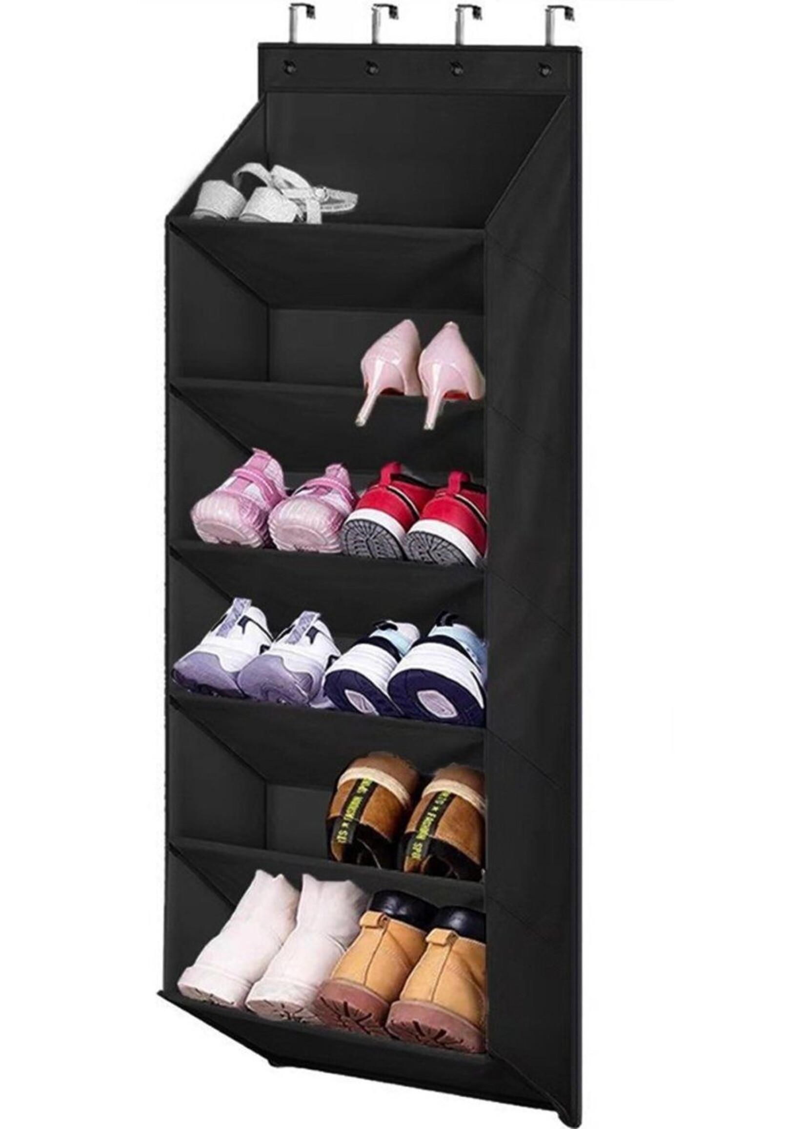 Ceruzo Schoenenzak - Hangend voor aan de deur - voor 12 paar Schoenen