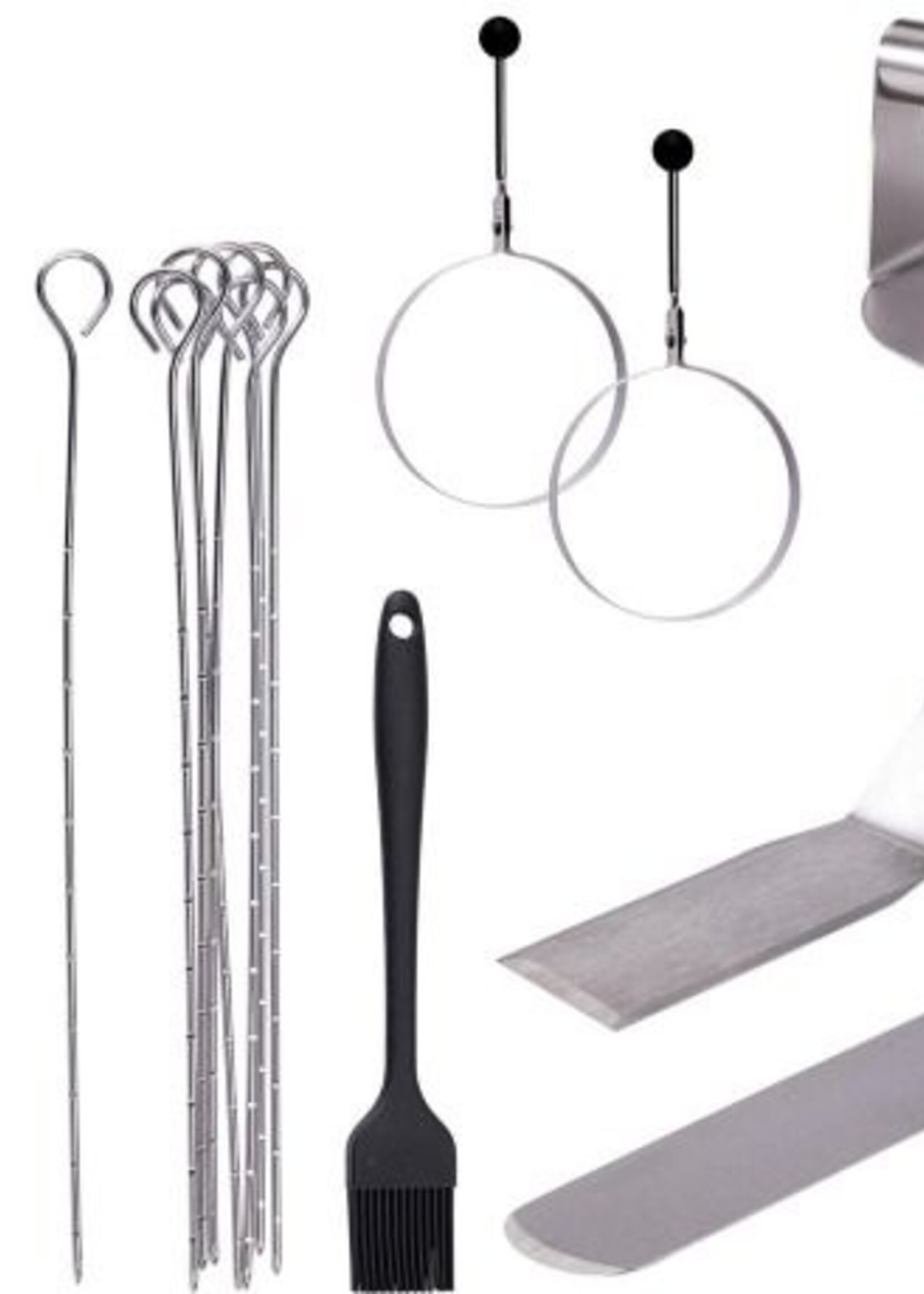 BBQ Accessoires set van 24 stuks