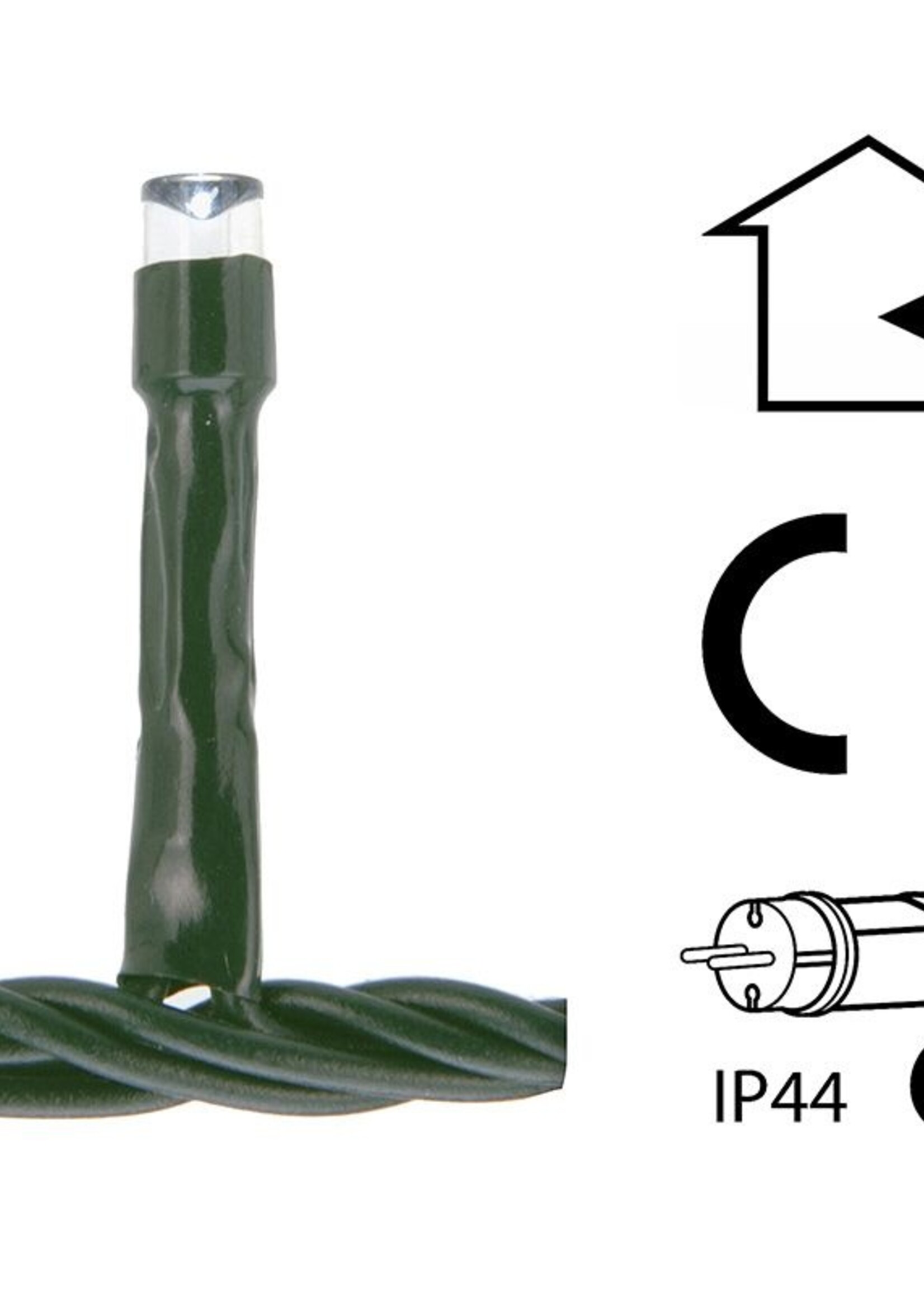 IJspegel verlichting 360 LED's - 12 meter - warm wit