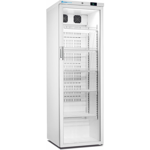 Medifridge MedEasy line MF450L-GD 2.0 medicine refrigerator glass door with DIN 58345 / 13277