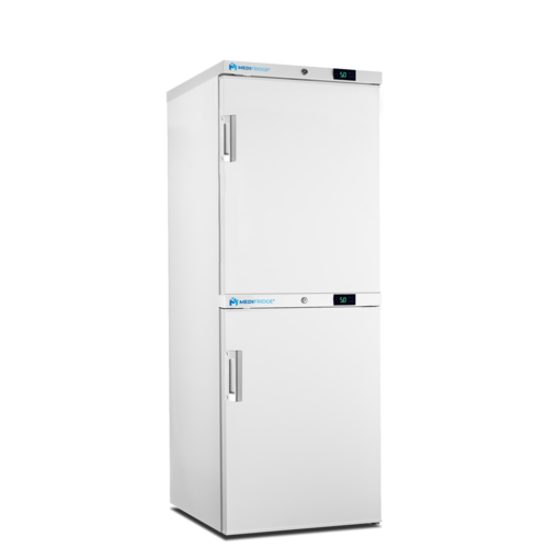 Medifridge MedEasy line MF140 Combi VK-CD KK-CD DIN fridge freezer combination with solid doors