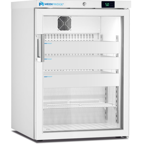 Medifridge MedEasy line MF140L-CD DR3 medicine refrigerator DIN 58345 / 13277 with solid door