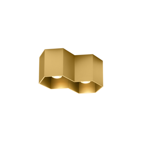 Wever-Ducre Wever-Ducre Hexo 2.0 LED double ceiling surface mounted spot 2x8Watt dimmable in 5 colors