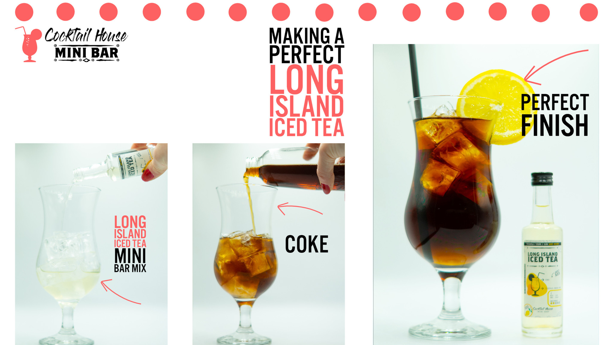 How to mix: LONG ISLAND ICED TEA