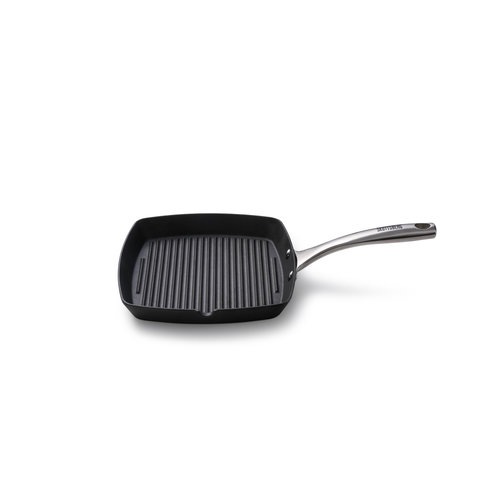 Traditional Cast Iron Grill pan 24 x 24 cm Cast Iron